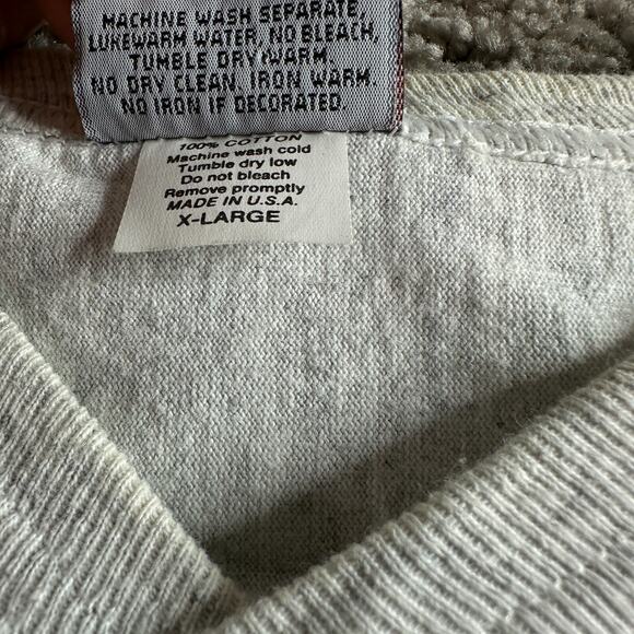 VTG Virginia Cavaliers H Wolf & Sons Shirt Mens XL Football Single Stitch 90s - Picture 8 of 16